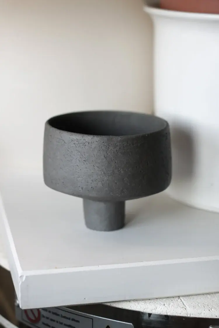 Hand-built stoneware tableware collection by Kira Ni Ceramics