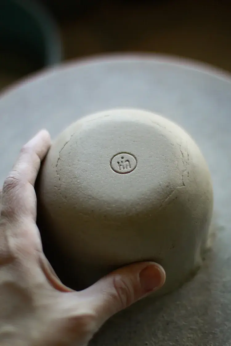 Glaze test tiles showing color and texture samples